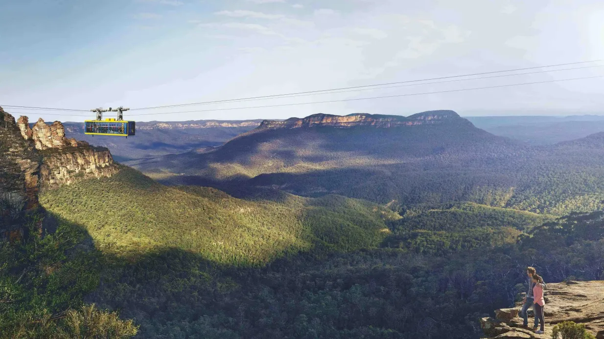 Montagnes bleues et zoo de Sydney : Visite guidée en petit groupe au départ de Sydney Fournie par Diamond Tours