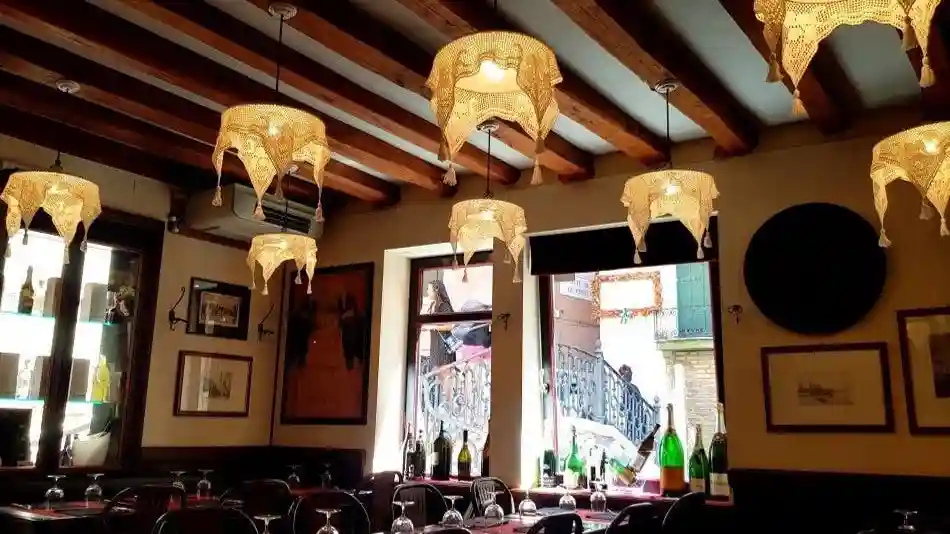 Veneza: Jantar em um restaurante veneziano