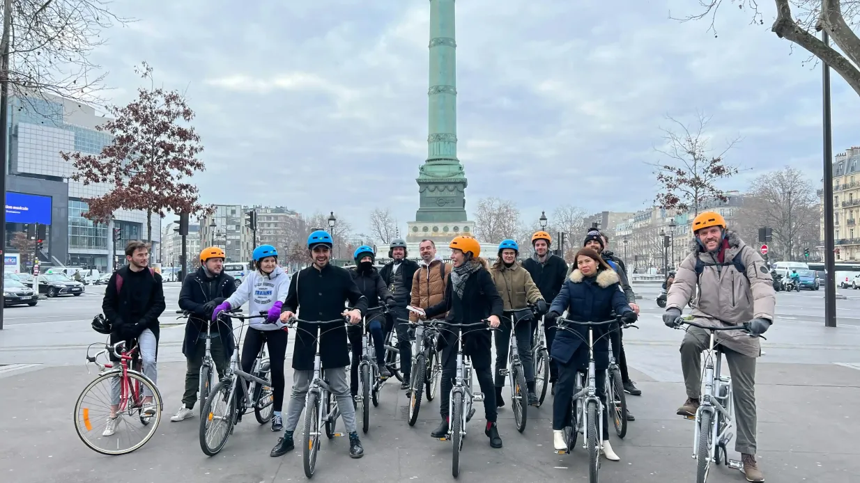 Paris Centre : Points forts de la visite privée à vélo