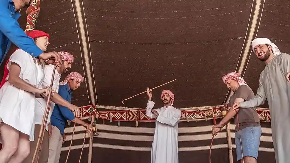Dubaï : Safari culturel bédouin + transferts + petit-déjeuner