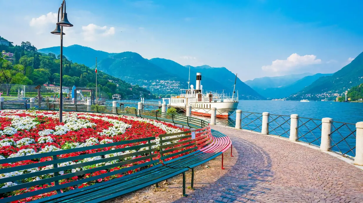 Lac de Côme et Bellagio : croisière en bateau au départ de Milan
