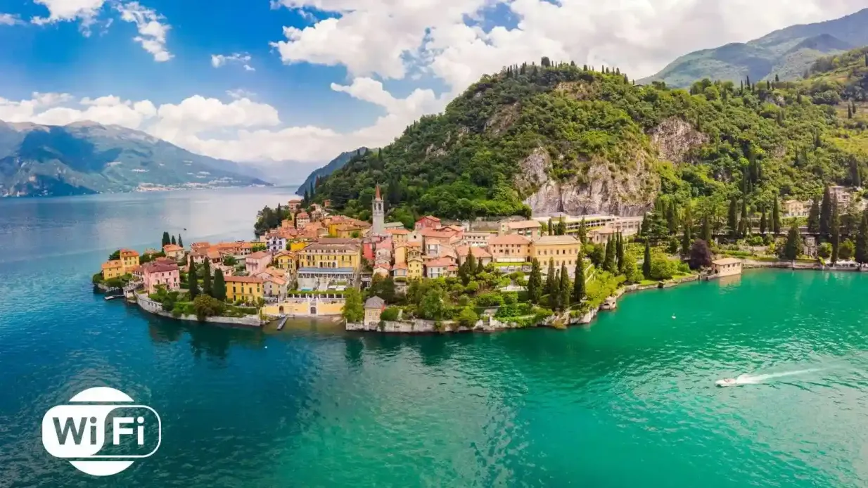 Como, Lugano e Bellagio: crociera privata in barca da Milano