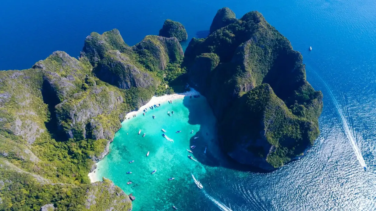 Phi Phi Islands, Maya Beach, and Snorkeling: Day Trip from Khao Lak Provided by My Holiday Centre