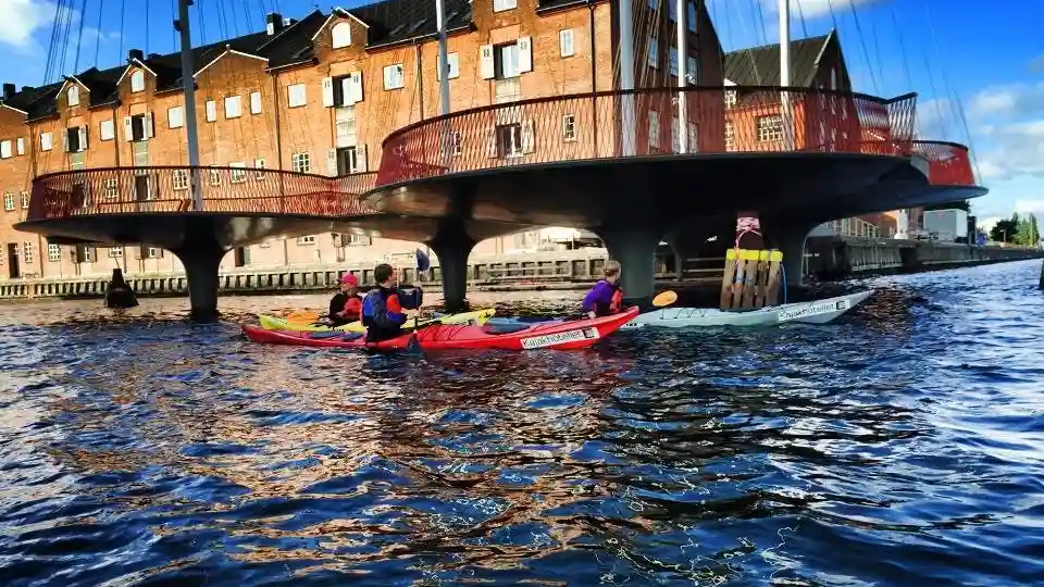 Copenaghen: Tour guidato del porto in kayak Fornito da Kajakhotellet ApS