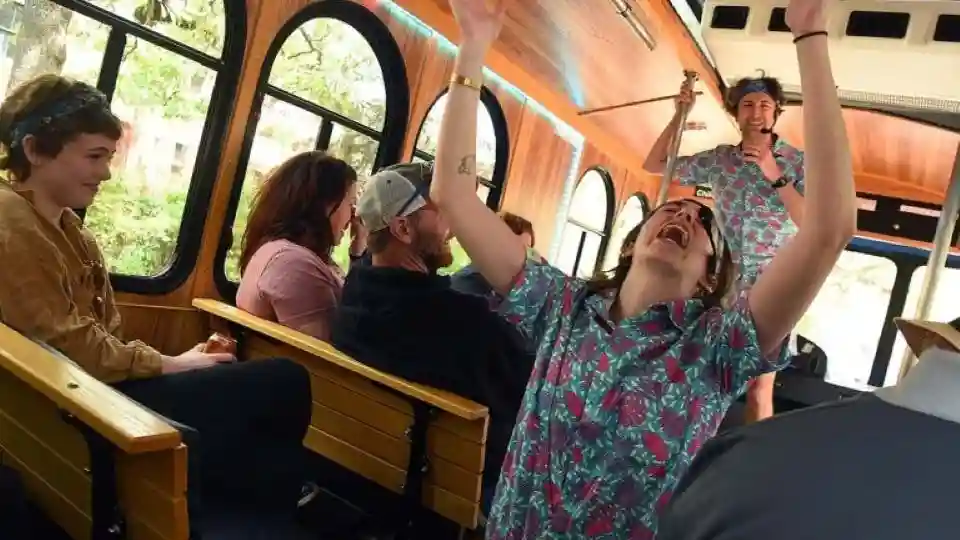 Savannah pour les imbéciles : Visite guidée en bus Fournie par Historic Tours of America, Inc