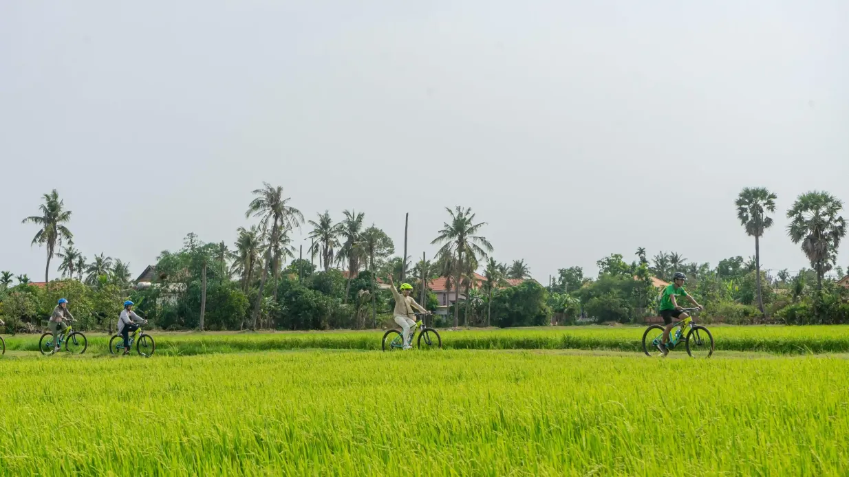 Siem Reap: Fahrradtour auf dem Land Bereitgestellt von Siem Reaper Travel