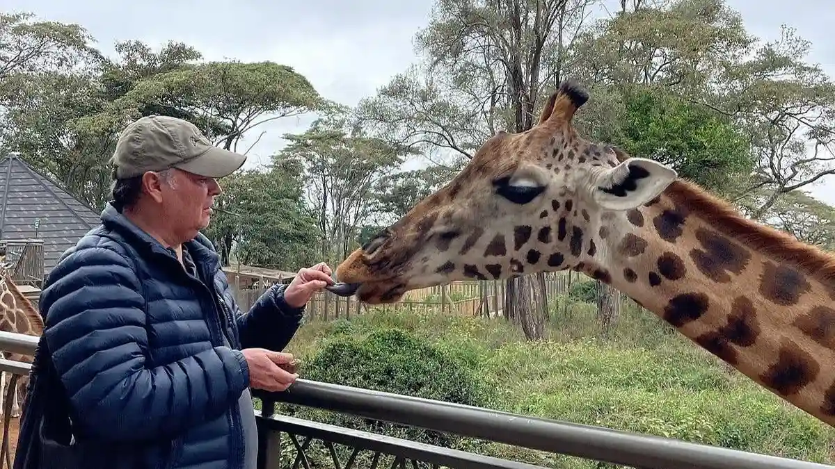 Nairobi: Elefantenwaisenhaus, Giraffenzentrum + Kazuri Perlenfabrik Tagestour