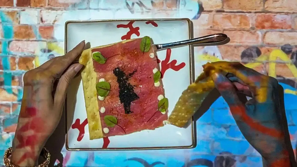 Dubai: Experiencia gastronómica inmersiva Seven Paintings