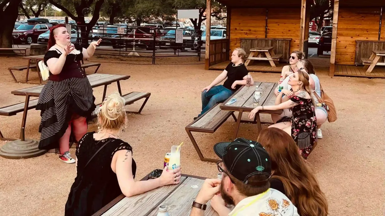 Fort Worth Stockyards: Ghost Tour Pub Crawl Provided by Nightly Spirts Ghost Tours