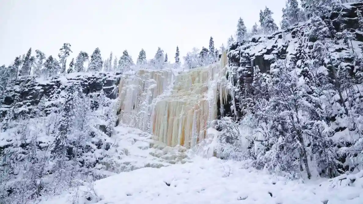 Korouoma Canyon: Frozen Waterfalls Trip From Rovaniemi Provided by Wild About Lapland