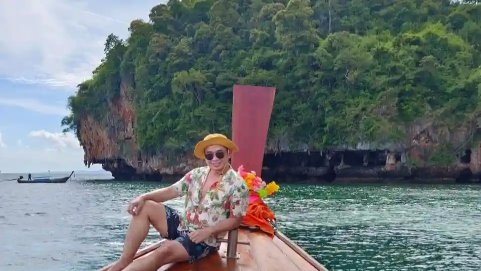 Krabi: Amanecer 4 Islas en Barco de Lujo Vintage Operado por Anda Krabi Sea Tour
