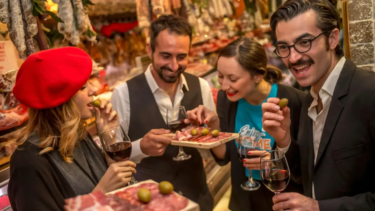 Rom: Essen und Weinverkostung Bereitgestellt von Enjoy Rome