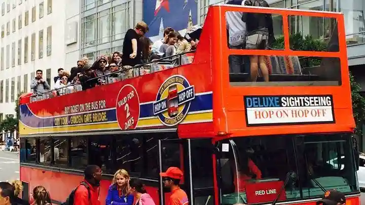 San Francisco: San Francisco Evening Bus Tour (all 20 stops, 4pm start) Provided by San Francisco Deluxe Sightseeing Tours