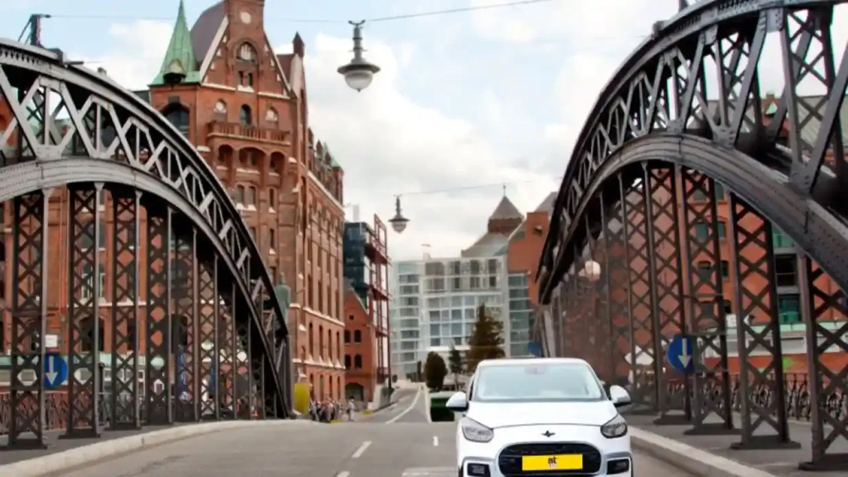 Hamburg Flughafen Taxi Transfer zum Stadtzentrum