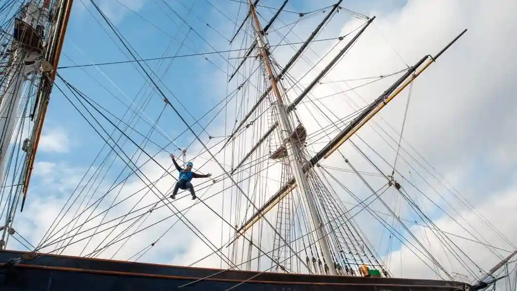 Cutty Sark: Biglietto per la scalata al Rig Fornito da Royal Museums Greenwich