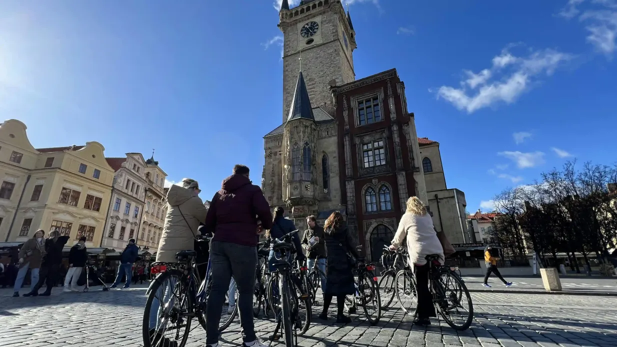 Prague : Tour de ville à vélo