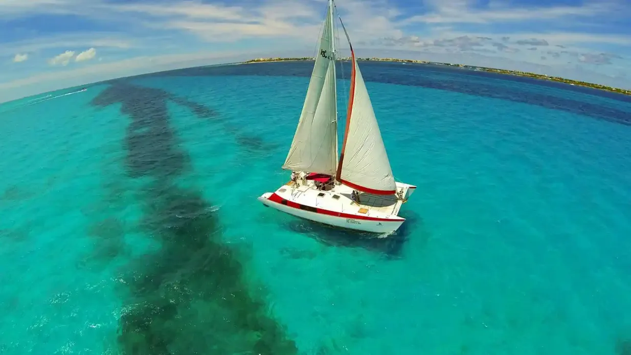 Isla Mujeres: Premium-Katamaran-Tour ab Cancún