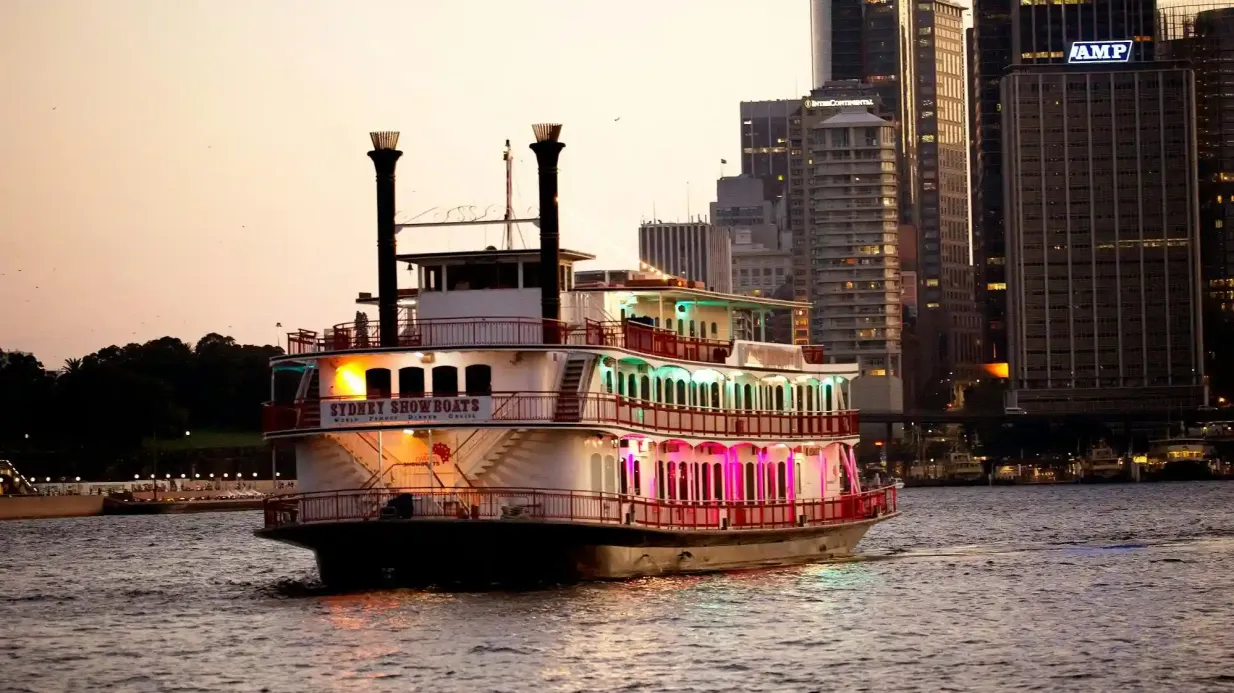 Porto de Sydney: Passeio de barco + Jantar e espetáculo