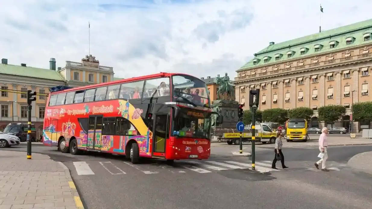 City Sightseeing Estocolmo: passeio de ônibus hop-on hop-off