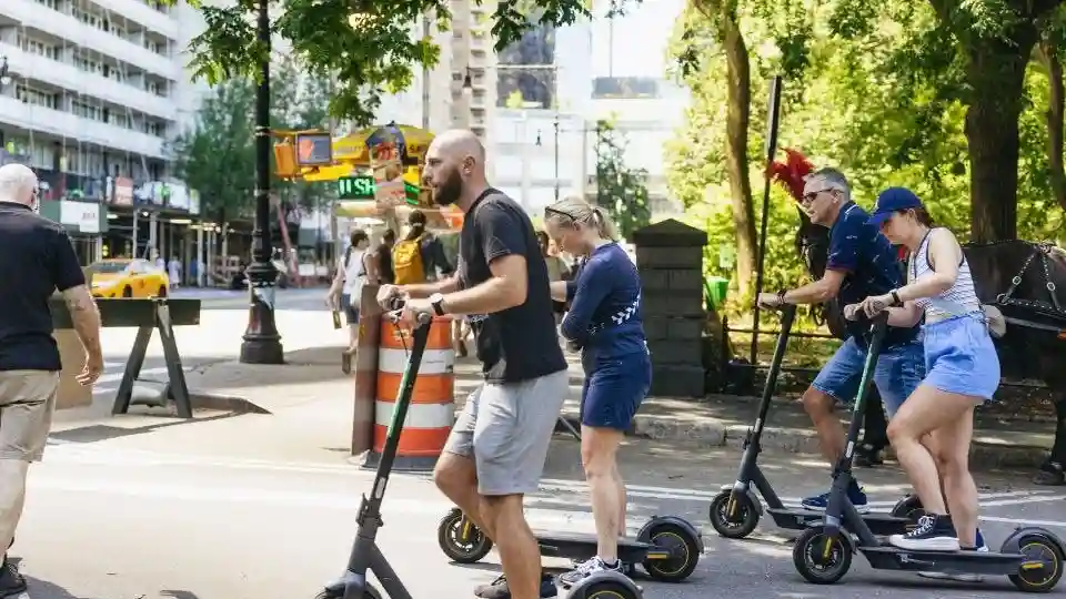 Passeio de Scooter pelo Central Park