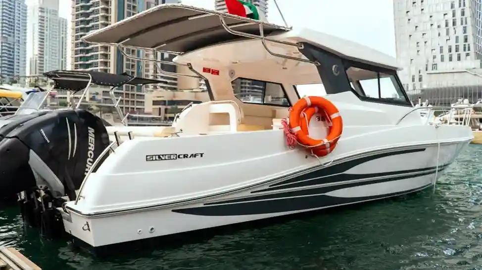 Dubai Marina: 36-Ft Yacht Charter - Thunder Provided by Centaurus Passenger Yachts & Boats Rental LLC