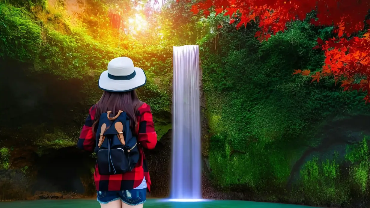 Excursión a las cascadas de Bali: Cascada Tibumana, Tukad Cepung, Cascada Tegenungan Operado por Krisna Bali Trekking Tour