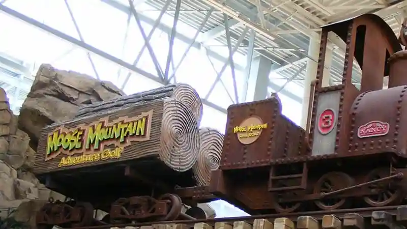 Moose Mountain Adventure Golf Provided by Mall of America