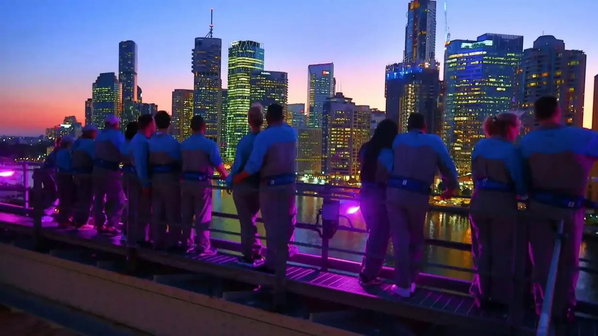 Story Bridge : Montée au crépuscule Fournie par XBrisbane Pty Ltd