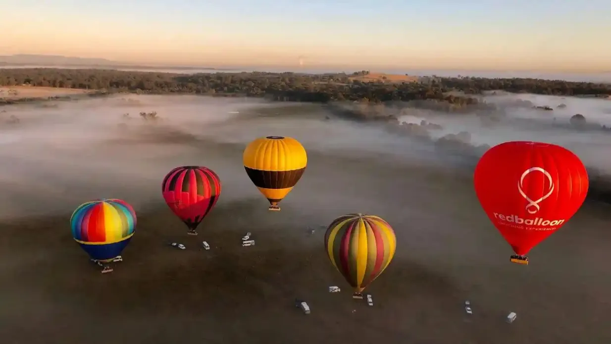 Hunter Valley: Hot Air Balloon Flight at Sunrise