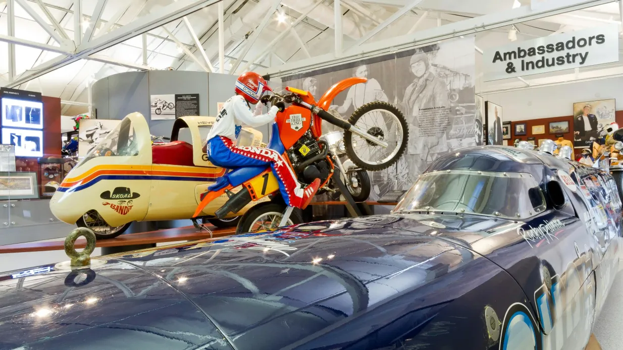 AMA Motorcycle Hall of Fame Museum Provided by AMA Motorcycle Hall of Fame