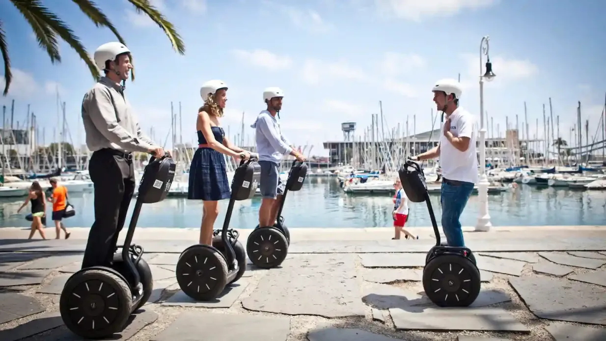 Barcellona: Tour in segway sul lungomare
