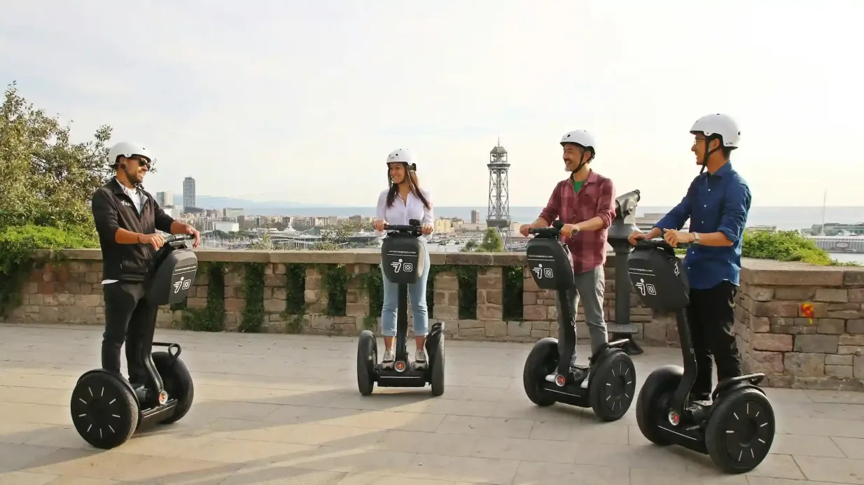 Barcellona: Tour Olimpico in Segway Fornito da Orange Fox LLC