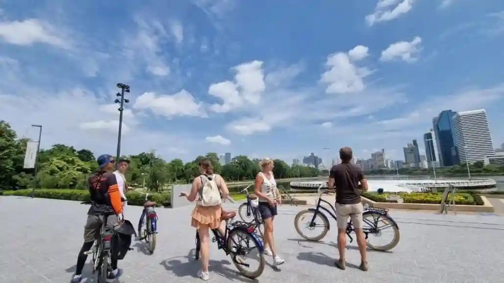 Bangkok: Stadtkultur-Fahrradtour