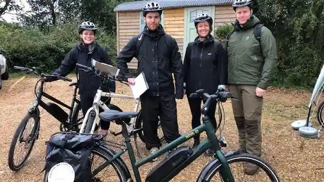 Londres: Aluguel de bicicleta elétrica com passeio autoguiado pelos vinhedos