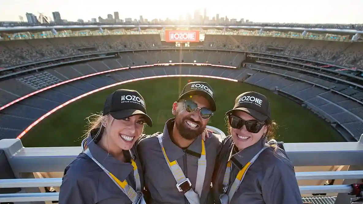 HALO Rooftop Tours at Optus Stadium Provided by Venues Live Management Services (WA) PTY Ltd