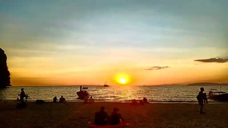 Krabi: Phranang Cave Sunset Tour with Night Snorkeling by Longtail Boat Provided by Anda Krabi Sea Tour