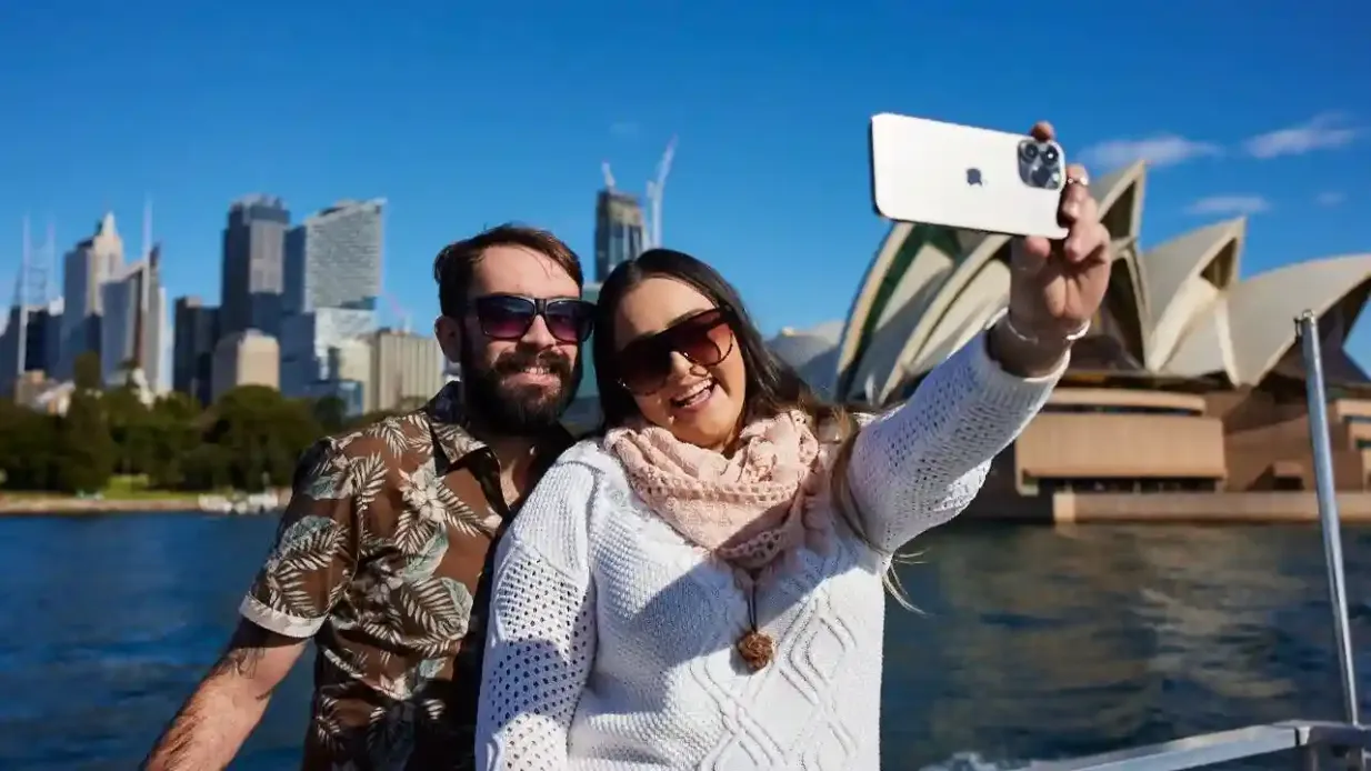Porto de Sydney: Passeio de barco à descoberta + almoço buffet