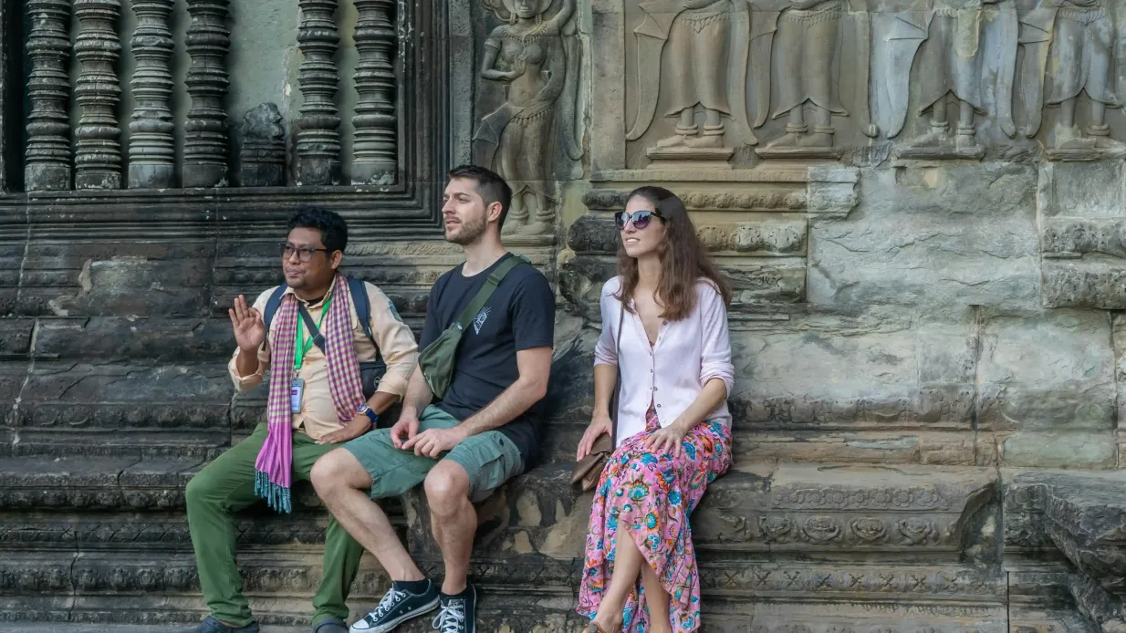 Angkor Adventure Vespa Tour