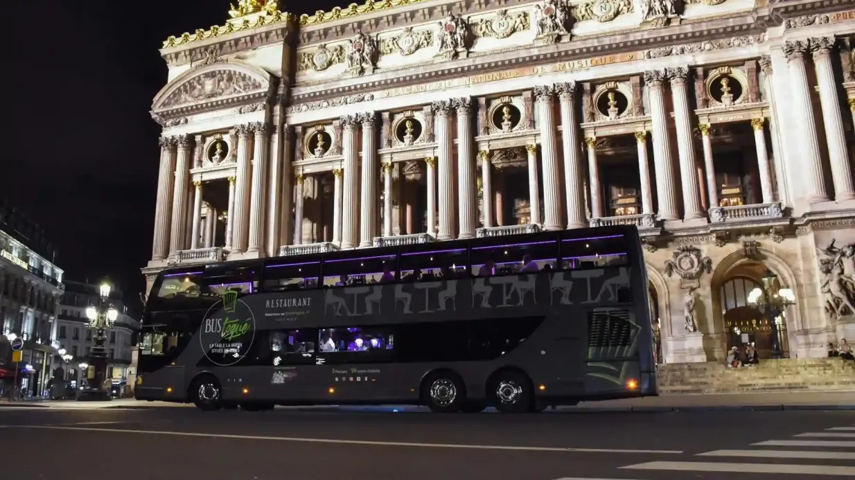 Bus Toqué Paris: Jantar de 3 pratos Organizado por BusToqué