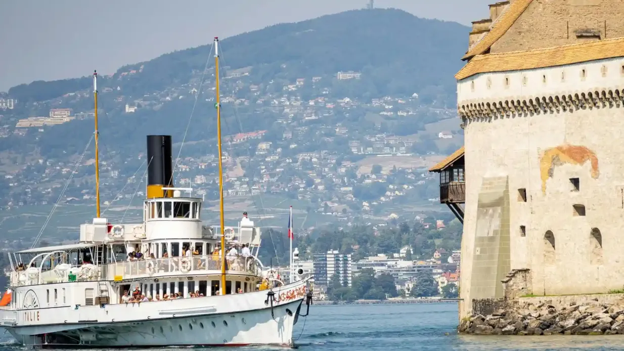 Swiss Riviera Boat Tour Provided by CGN SA