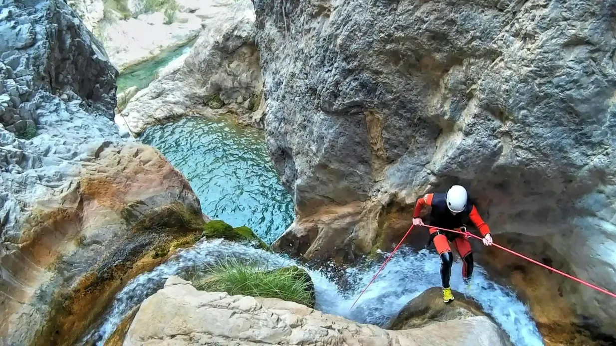 Canyoning Río Verde: Guided Tour Provided by Vivak Nature SL