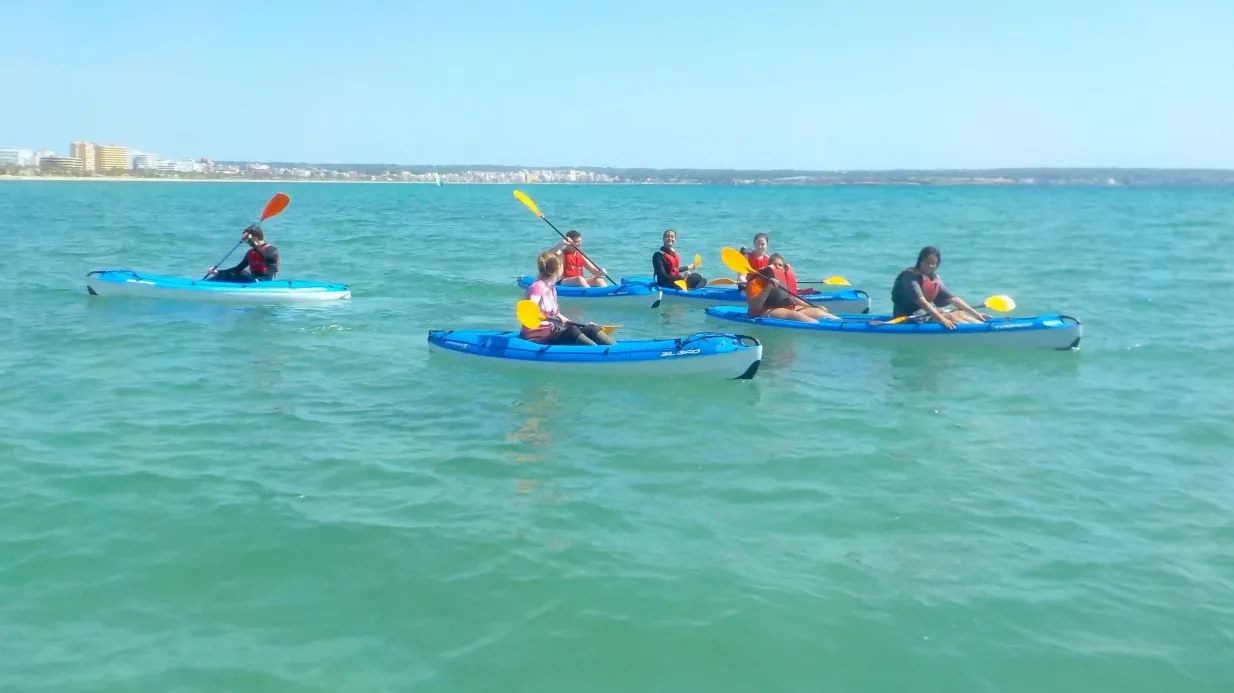 Bucht von Palma: Kajakverleih Bereitgestellt von Bona Ona Surf School SL
