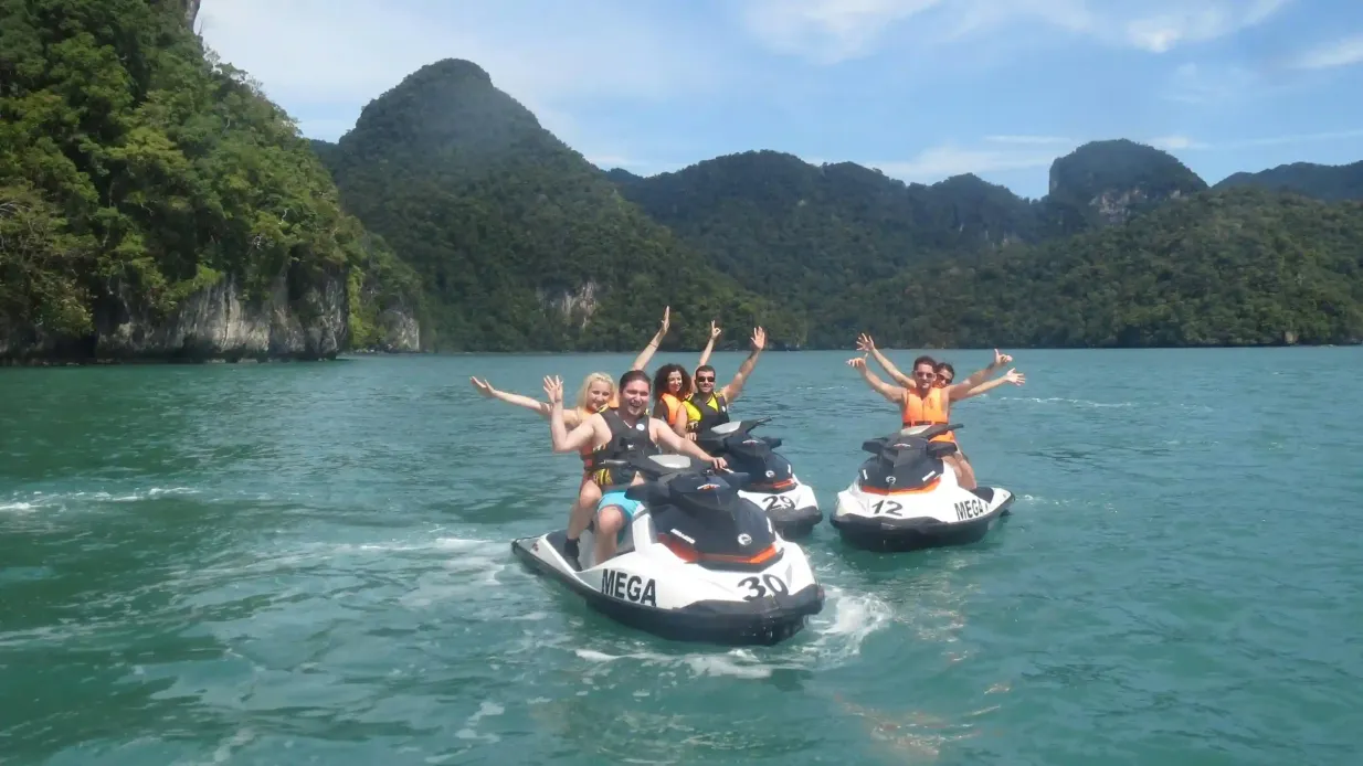 Langkawi Dayang Bunting 8 Islands Jet Ski Tour Provided by Mega Watersports & Holidays Sdn. Bhd