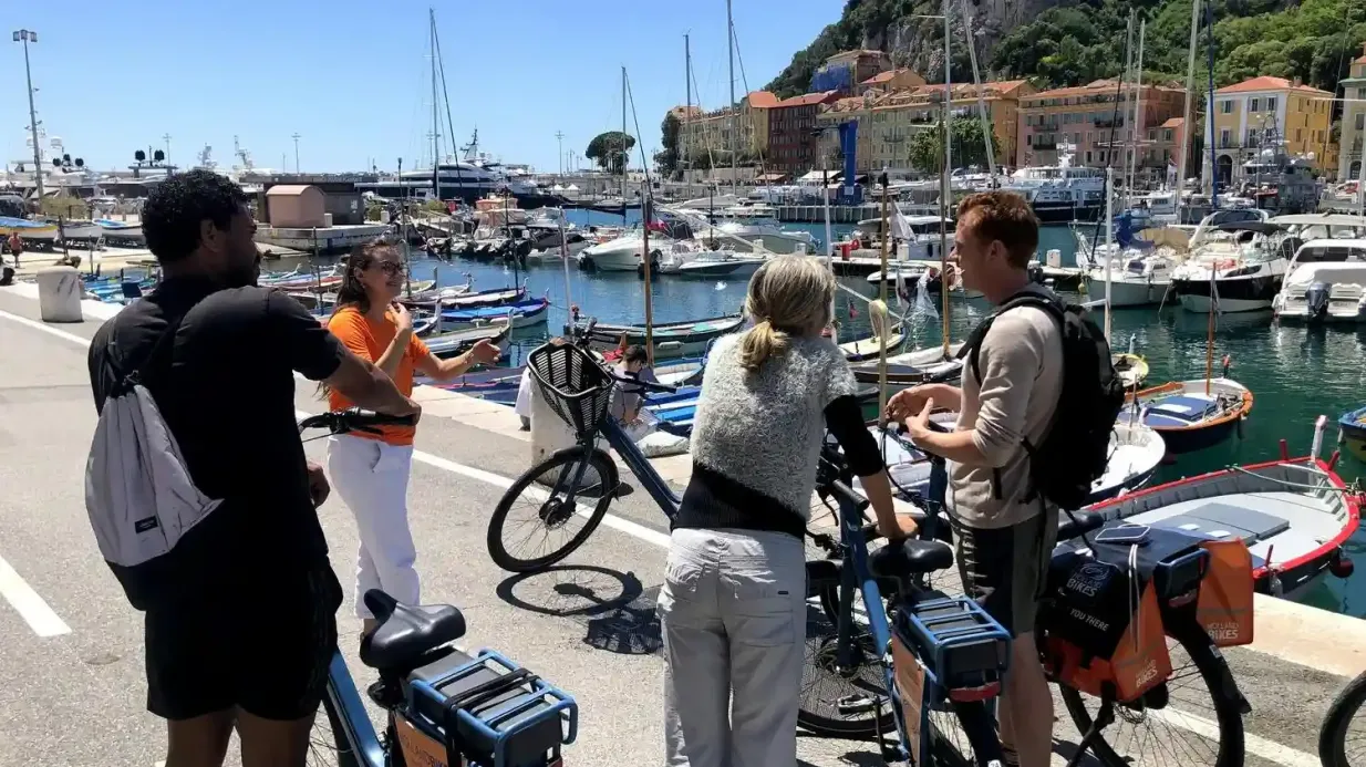 Panoramic Tour of Nice on E-Bike Provided by HB06