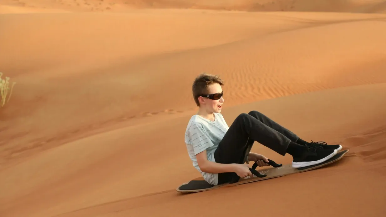 Abu Dhabi Desert Safari: Morning