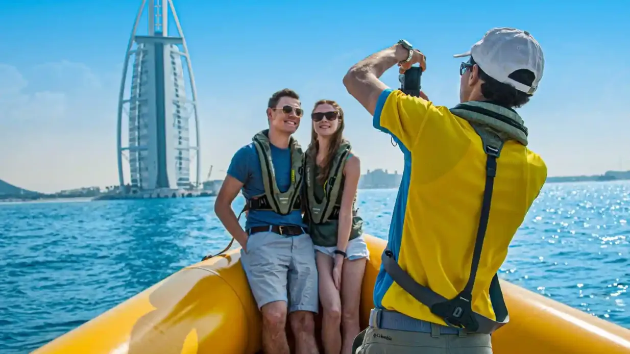 The Yellow Boats: 60-Min Evening Tour - Dubai Marina, Ain Dubai & JBR Provided by The Yellow Boats