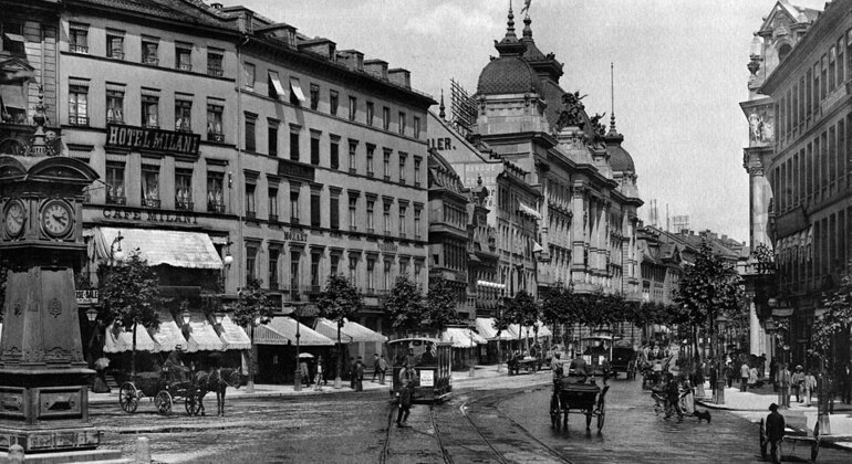 Frankfurt zu Fuß voller Geschichte, Architektur und mit Quiz Bereitgestellt von Abdel