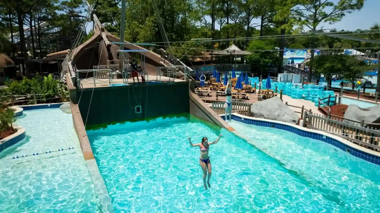 Shipwreck Island Waterpark: Entry Ticket Provided by AMF BOWLING CENTERS INC
