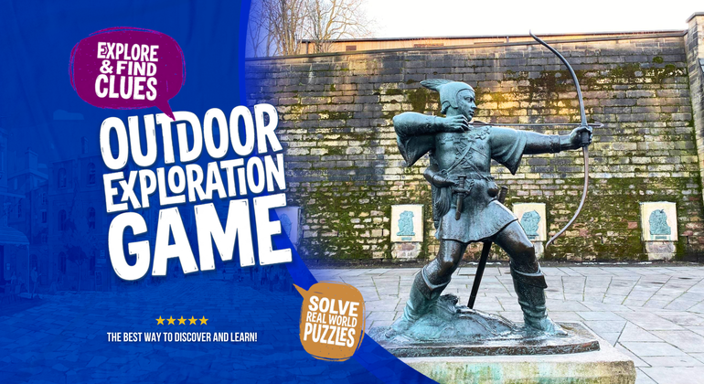 Robin Hood in Nottingham: Selbstgesteuertes Erkundungsspiel Bereitgestellt von Questo