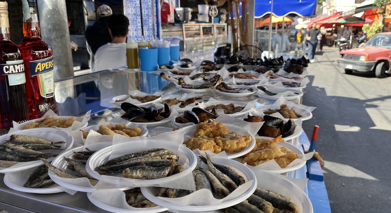Ruta gastronómica por el mercado de pescado y el centro histórico de Catania Italia &mdash; #9